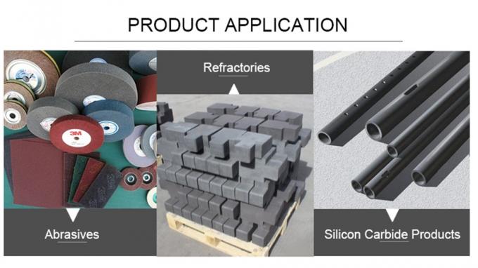 অগ্নি প্রতিরোধী সিক পাউডার 99% বিশুদ্ধতা কার্বোরন্ডাম গ্রাইট সিলিকন কার্বাইড ক্ষয়কারী পাউডার 2