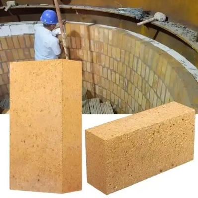 উচ্চ অ্যালুমিনিয়াম অগ্নি প্রতিরোধী ইট SK32 SK34 ফায়ারক্লাই ইট Al2o3 ফায়ার ইট বয়লার/গ্লাস ফার্নেসের জন্য