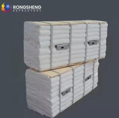 Low Thermal Conductivity HZ Zirconium Fiber Module Refractory Thermal Insulation 1600°C Ceramic Fiber Module For Boiler Furnace