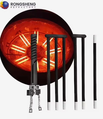 RONGSHENG কাস্টমাইজড 1500C 100W-5000W সিলিকন কার্বাইড হিটার উপাদান