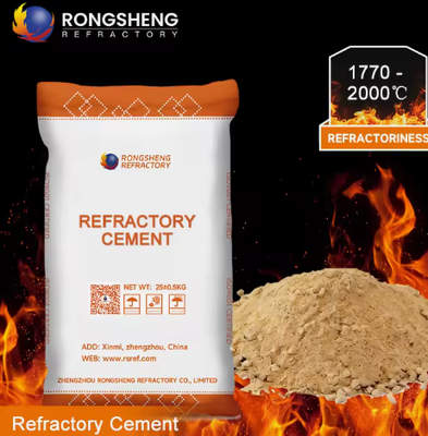 High Temperature Ca-70 Ca-75 Ca-80 Refractory Cement Fast Setting Heat Resistant Calcium Aluminate Cement