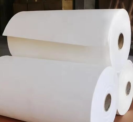 0.3-15mm বেধ অ্যালুমিনিয়াম সিলিক্যাট ফাইবার কাগজ 1260 তাপ নিরোধক সিরামিক ফাইবার কাগজ