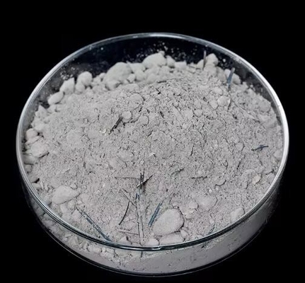 উচ্চ অ্যালুমিনিয়াম কাস্টেবল স্টিল ফাইবার কাস্টেবল রেফ্র্যাক্টরি উপাদান সরবরাহকারী