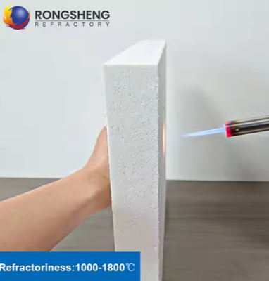 2000 Degree Refractory Ceramic Fiber Boards Polycrystalline Mullite Fiber Board For Furnace And Kiln Insulation Material