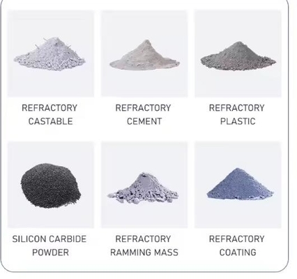 High Erosion Resistance Steel Ladle Castables High Alumina Castable Refractory Lining For Electric Arch Furnace