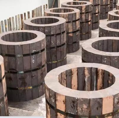 ভালো মানের ডেড বার্নড ম্যাগনেসাইট ব্রিক ম্যাগনেসিয়াম ফায়ার-রেসিস্ট্যান্ট ব্রিকস ফিউজড ম্যাগনেশিয়া ব্রিক ক্ষারীয় ওপেন-হার্থ ফার্নেসের জন্য