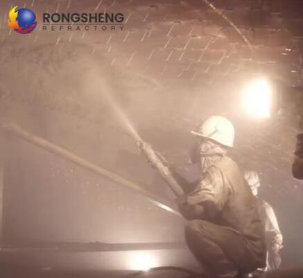 ল্যাডল আস্তরণের অগ্নি প্রতিরোধী গুলির উপকরণ টন্ডিশ স্প্রে লেপ গুলির মিশ্রণ ম্যাগনেসিয়াম ভিত্তিক অগ্নি প্রতিরোধী মেরামত ভর চুল্লি জন্য