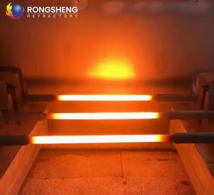 চীন প্রস্তুতকারক সিলিকন কার্বাইড হিটার রড সিক উচ্চ তাপমাত্রা চুল্লিতে ব্যবহৃত বৈদ্যুতিক চুল্লি গরম করার উপাদান