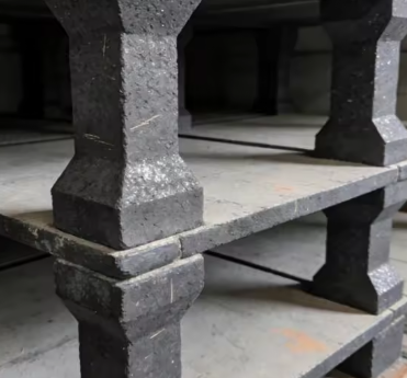 কাস্টম আকার সিক প্লেট সিলিকন কার্বাইড সিরামিকস অগ্নিসংক্রান্ত হার্ট প্লেট নাইট্রাইড-বন্ড সিলিকন কার্বাইড চুল্লি তাক