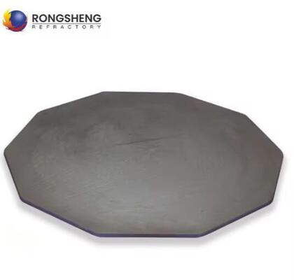 Rongsheng Refractory Nitride Bonded Silicon Carbide Kiln Furniture SiC Ceramic Slabs Aluminum Silicon Carbide Composite Plate