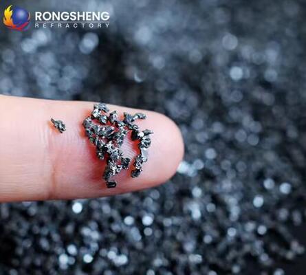 High Purity 98.5% Sic Powder Carborundum Grit Black Green Silicon Carbide Powder For Abrasive And Refractory